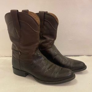 TECOVAS NASH LIZARD ROPING BOOT - 11.5 W